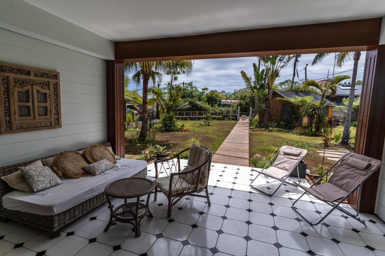 Magnifique Villa Creole Villa Ti Bout Bois Avec Cheminee Au Tevelave Les Avirons Ngoại thất bức ảnh