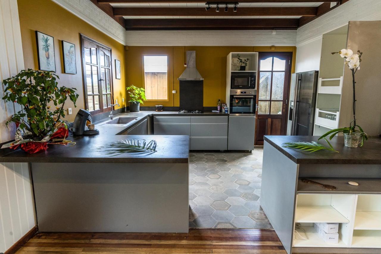 Magnifique Villa Creole Villa Ti Bout Bois Avec Cheminee Au Tevelave Les Avirons Ngoại thất bức ảnh