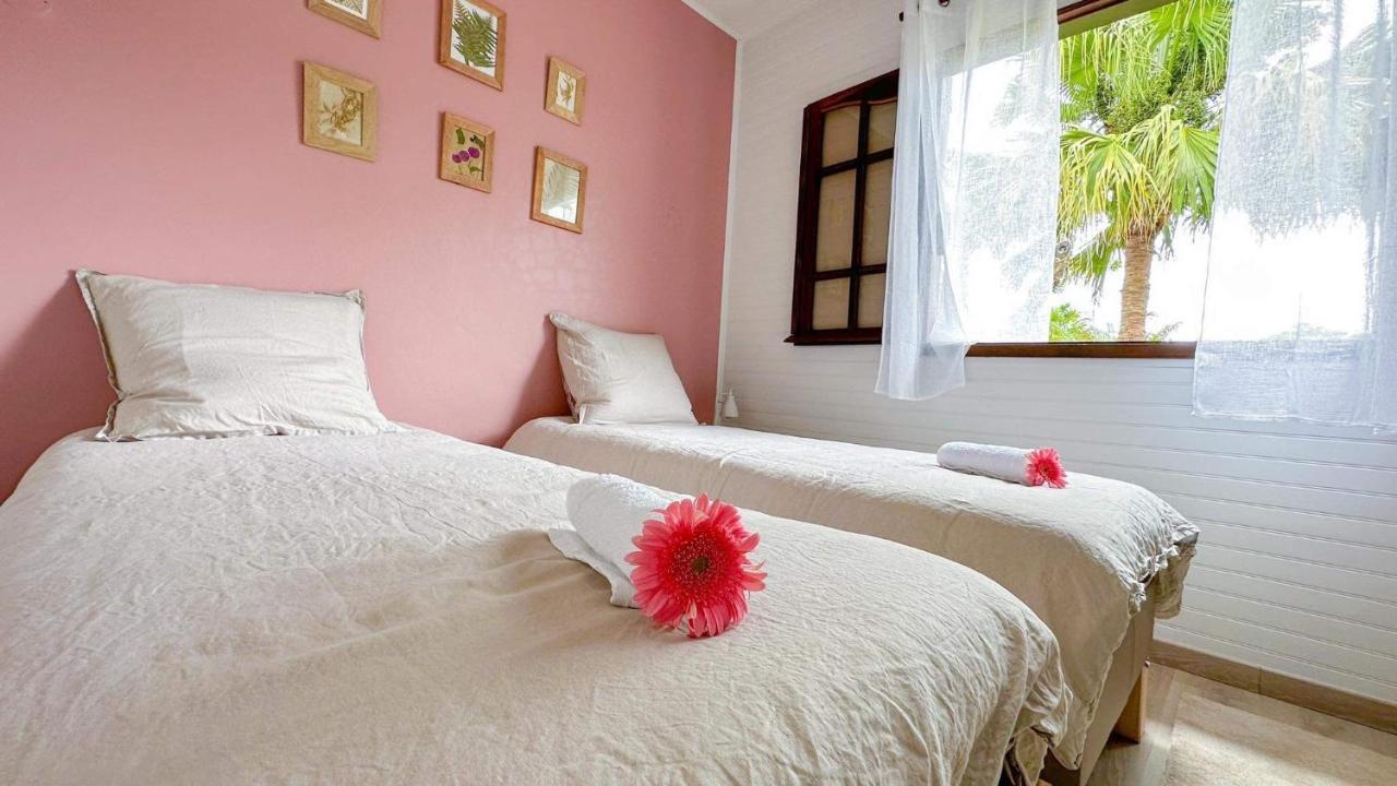 Magnifique Villa Creole Villa Ti Bout Bois Avec Cheminee Au Tevelave Les Avirons Ngoại thất bức ảnh