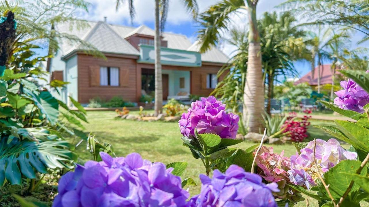Magnifique Villa Creole Villa Ti Bout Bois Avec Cheminee Au Tevelave Les Avirons Ngoại thất bức ảnh